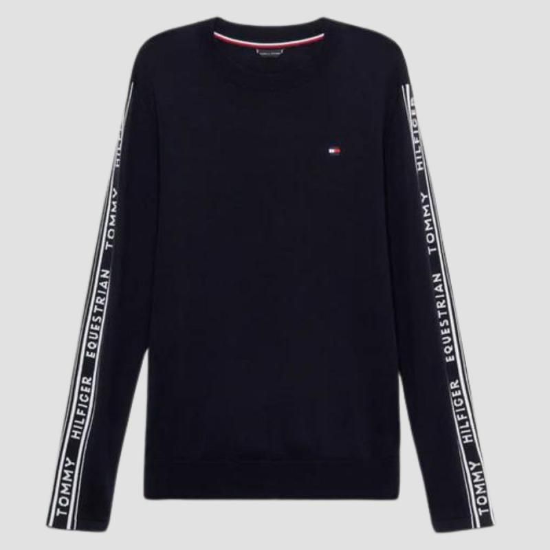 TOMMY HILFIGER Seattle Jacquard logo pullover 