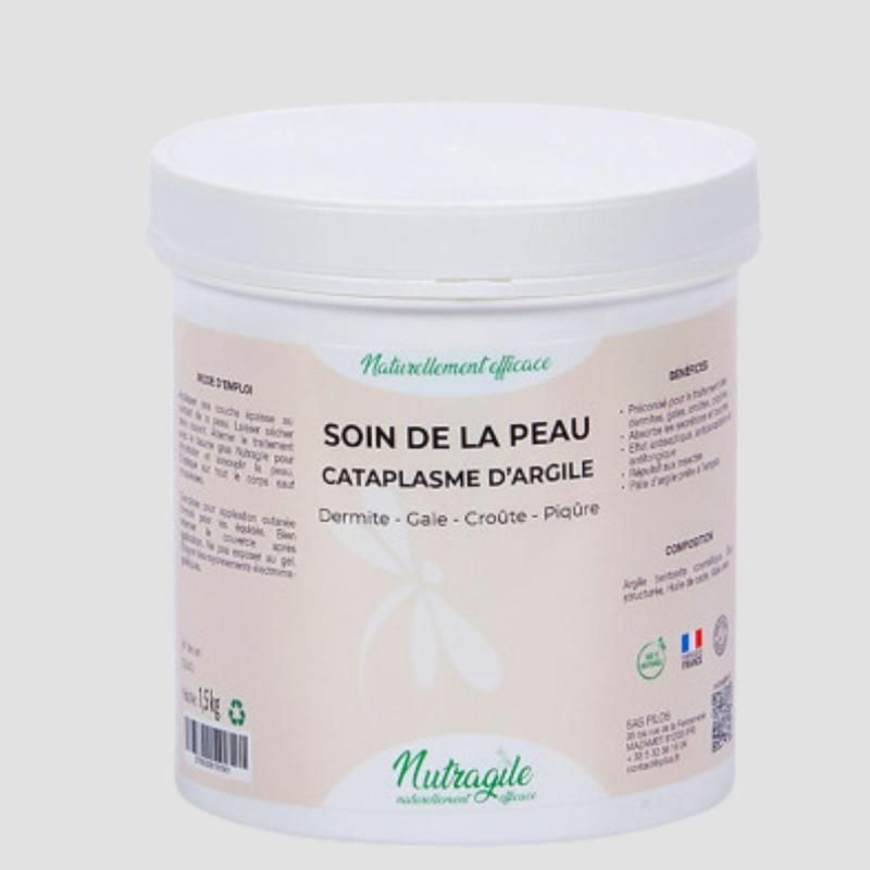 NUTRAGILE Soin de la Peau - Cataplasme d'argile